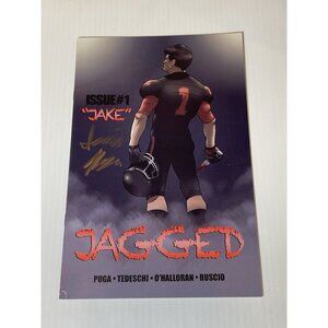 JAGGED ISSUE #1 JAKE VOLUME 1 EDGE SIGNED BY ISAIAH PUGA ORIGINAL COMIC SERIES
